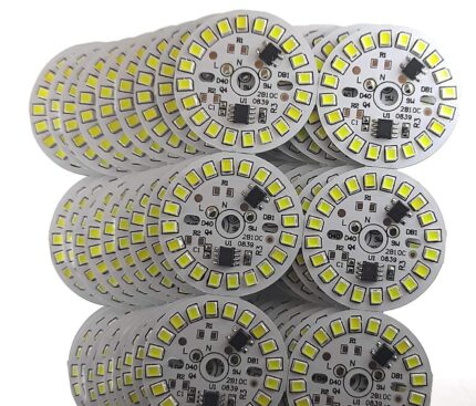 20 Pcs 9 Watt Direct On Board LED Bulb Raw Material WHITE