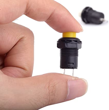 On Off Push Switch Momentary Switch Horn Switch Only Push Type 30 mm x 12 mm