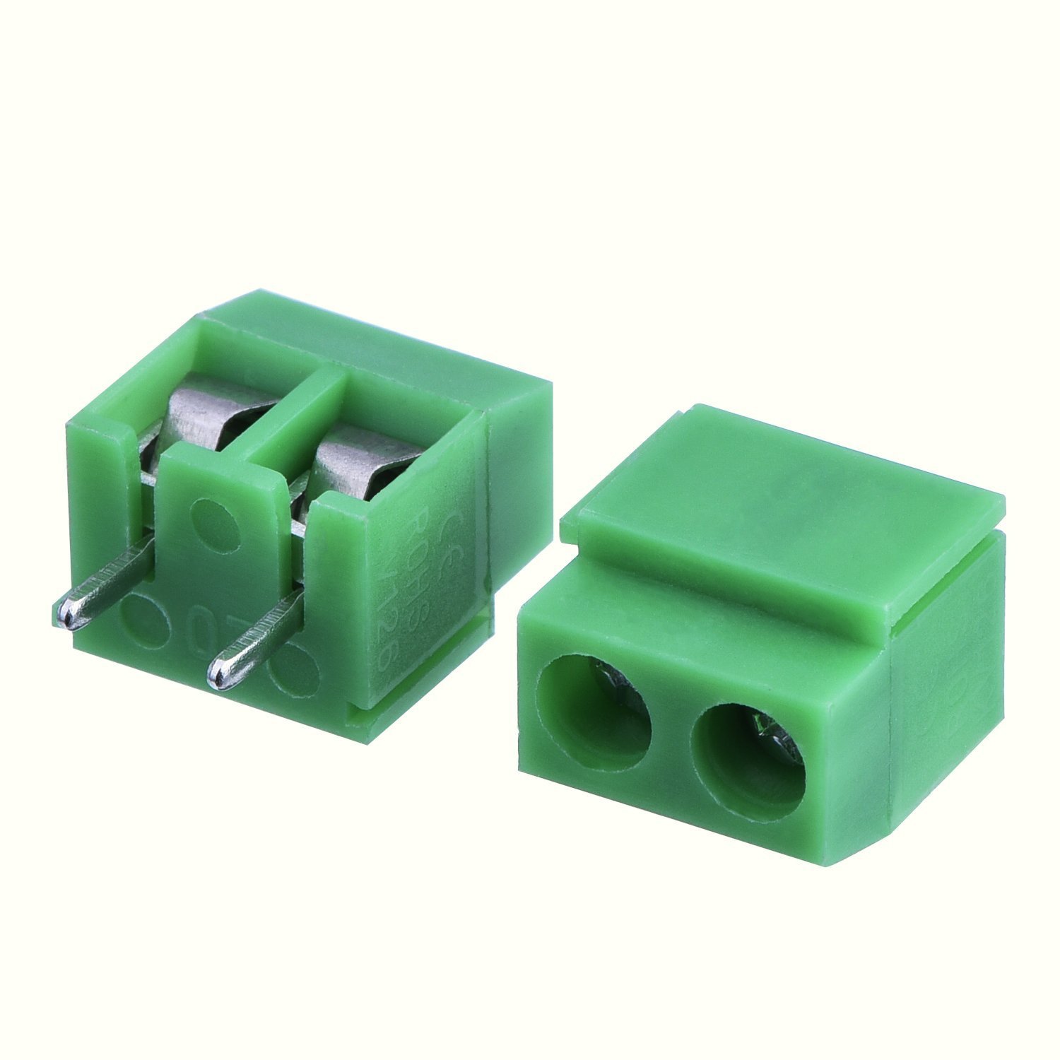 2 Pin 5mm YX126 Pitch Plug in Screw Terminal Block Connector 2 Pin 5mm YX126 Pitch Plug in Screw Terminal Block Connector