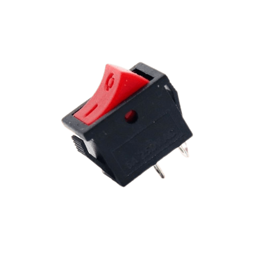 KCD 002 6A 250V AC 2 pin SPST red color mini plastic rocker switch KCD 002 6A 250V AC 2 pin SPST red color mini plastic rocker switch
