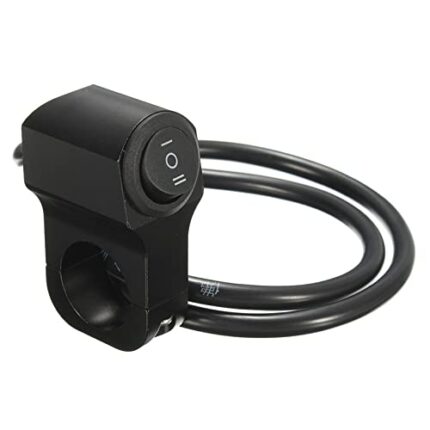 Universal 12V Handlebar Bike Handle Switch (2-Way) for All Bikes and Motorcycles