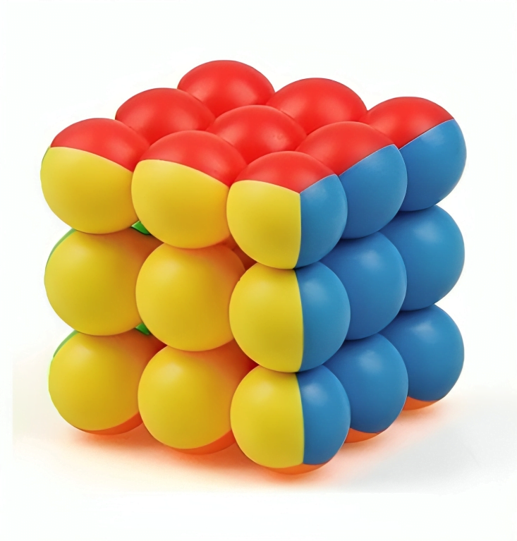 3X3 Speed Boll Cube Puzzle for Kids & Adults High Quality 3X3 Speed Boll Cube Puzzle for Kids & Adults High Quality