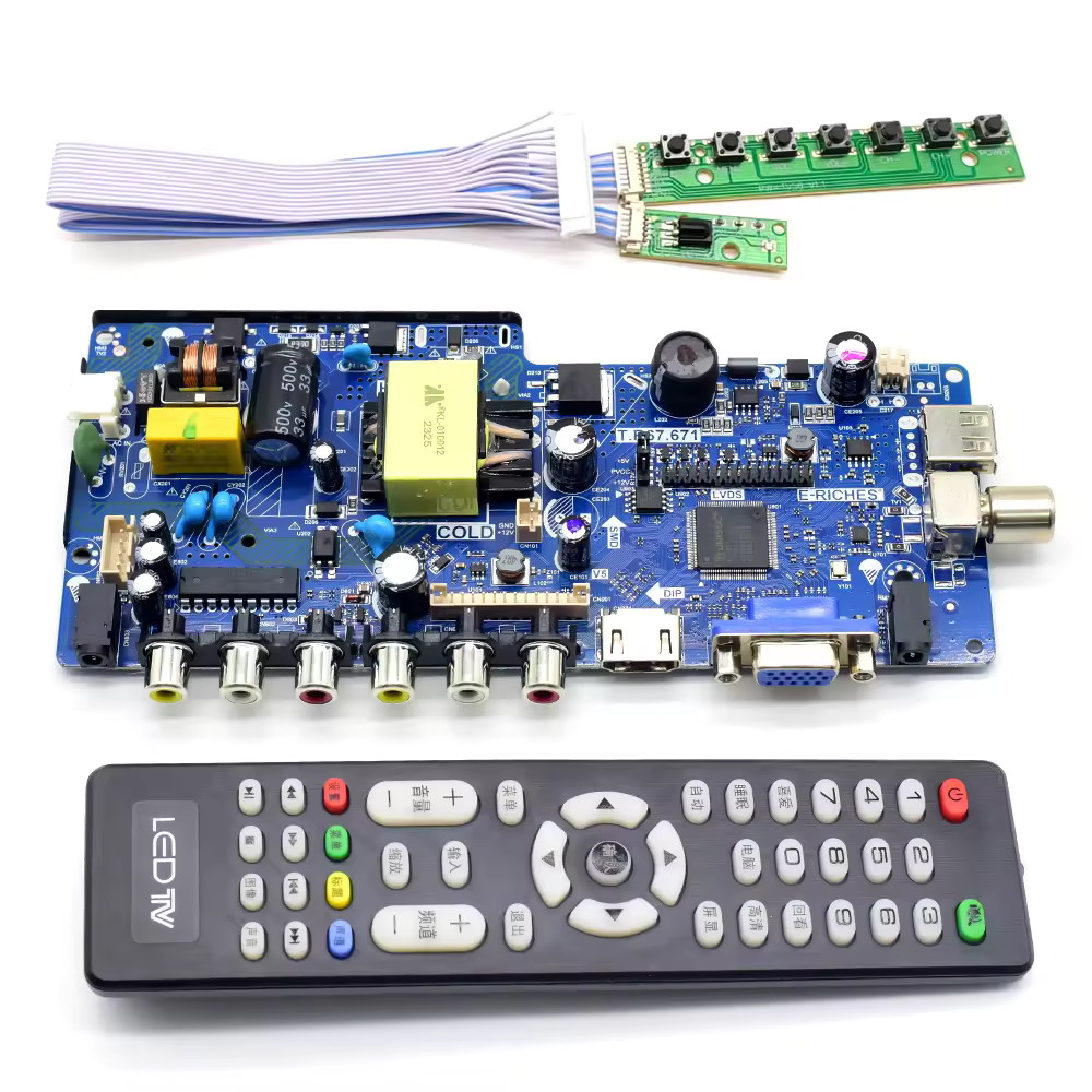 T.R67.675 Instead V56 14 To 24 Inches LED TV Combo Motherboard For Replacement T.R67.675 Instead V56 14 To 24 Inches LED TV Combo Motherboard For Replacement