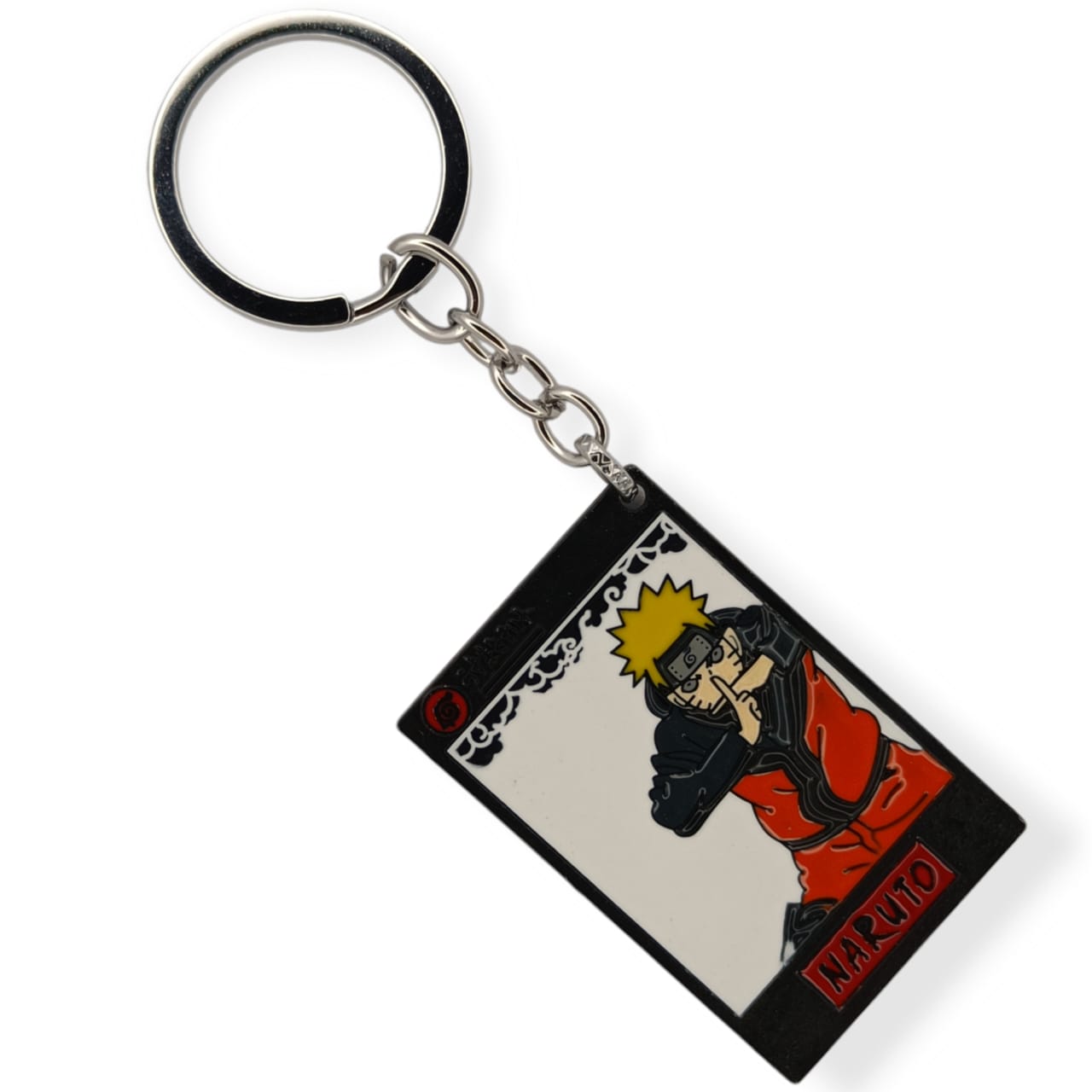 Anime Naruto Metal Keychain Locket Anime Naruto Metal Keychain Locket