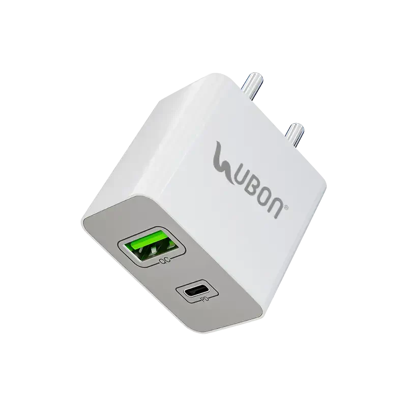 UBON CH-300 25Watt PD Superfast Universal Original Charger With Type C To C Data Cable UBON CH-300 25Watt PD Superfast Universal Original Charger With Type C To C Data Cable