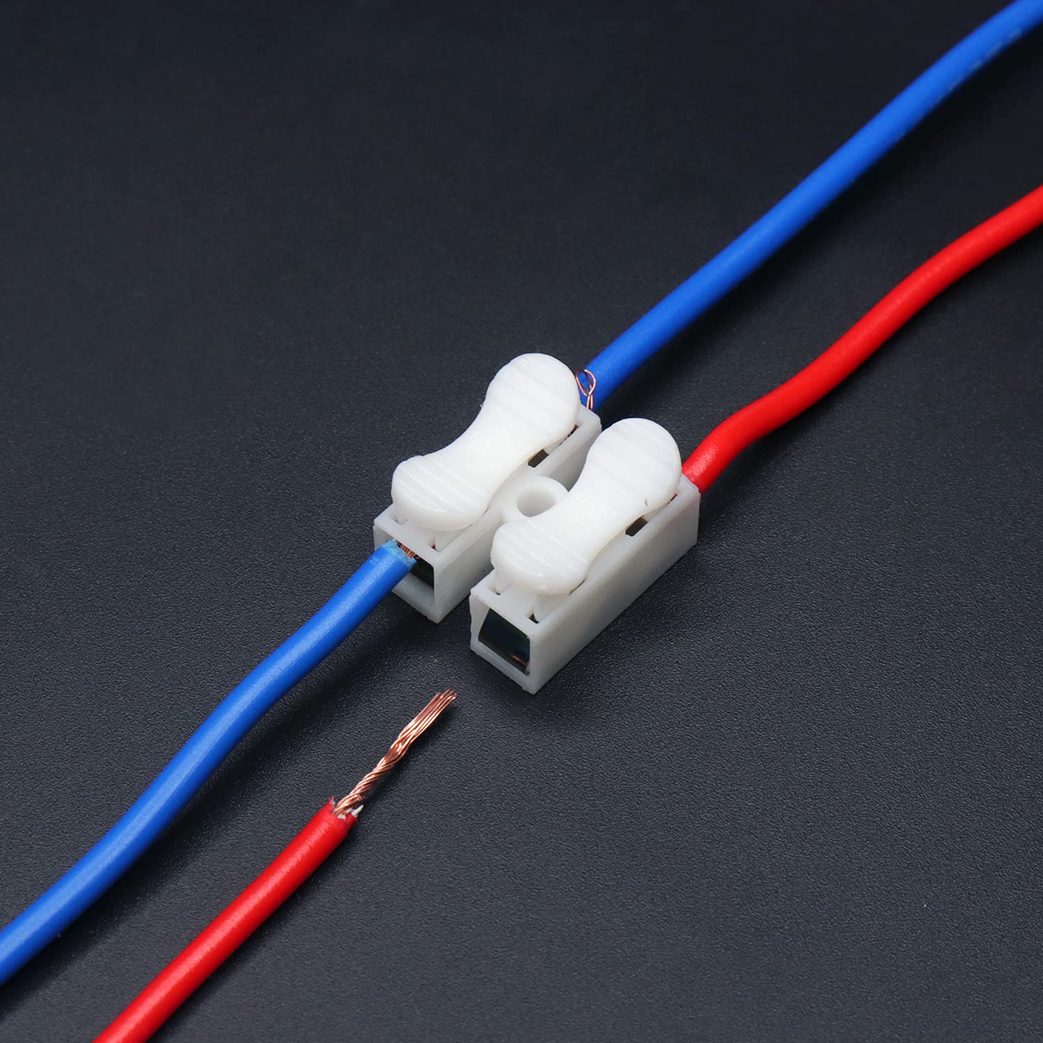 1 PCS Cable Connectors 2 Pins Electrical Push Type Cable Connector 1 PCS Cable Connectors 2 Pins Electrical Push Type Cable Connector