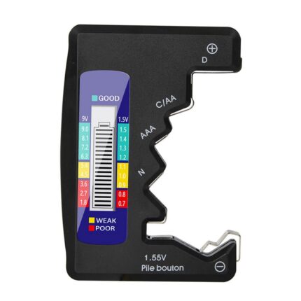Digital Battery Tester Battery Capacity Tool Small Mini Button Batteries