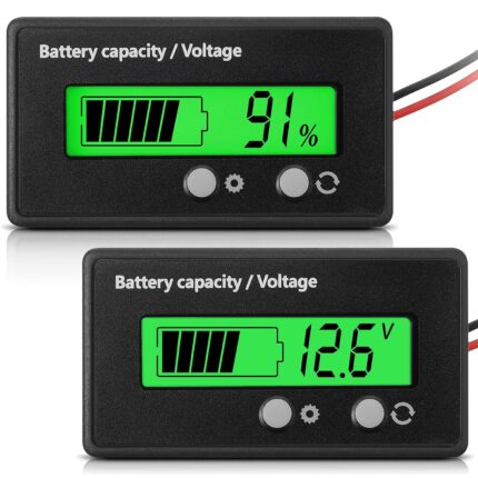 DC 12V - 84V Lead-Acid and Lithium ion Battery Capacity Meter Indicator