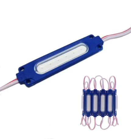 1 Pcs Blue DC 12V 2W Small Tube COB High Brightness Waterproof Injection Module With Diffuser (Copy)