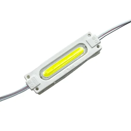 1 Pcs White DC 12V 2W Small Tube COB High Brightness Waterproof Injection Module With Diffuser