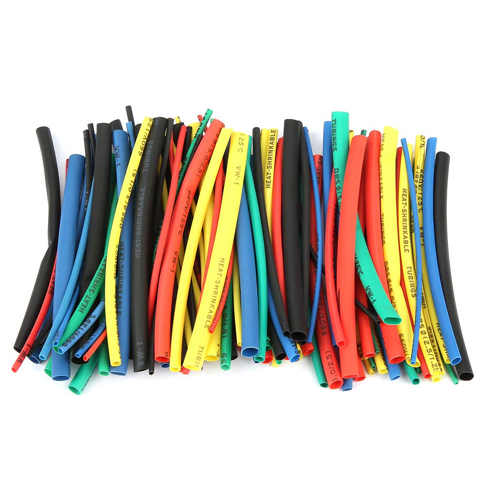 100 Pcs Heat Shrink Tube Kit (6 Sizes: 2mm to 13mm) – 10cm Length Premium Insulation Sleeves 100 Pcs Heat Shrink Tube Kit (6 Sizes: 2mm to 13mm) – 10cm Length Premium Insulation Sleeves