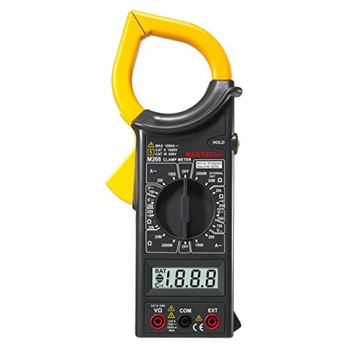 Mastech M266 Digital AC Clamp Meter AC/DC Voltage AC Current Resistance Tester Or Multimeter