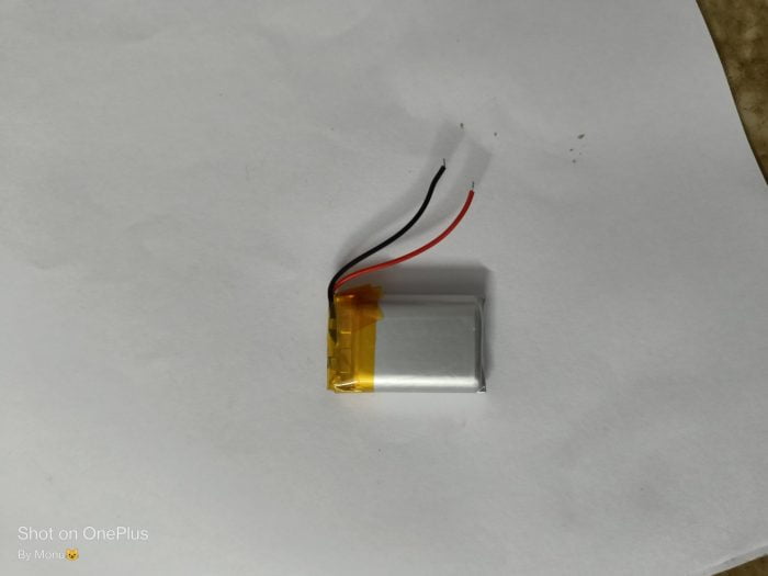 3.7V 600mAh Lipo Rechargeable Battery for Drone (5*20*30mm)