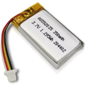 3.7V 350mAh Lipo Rechargeable Battery for Drone
