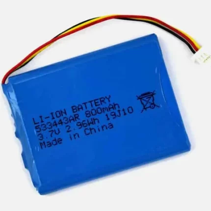 3.7V 800mAh Drone Rechargeable Lithium Ion Battery Original
