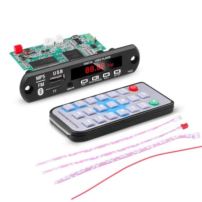 MP5 Bluetooth Audio Video Kit With Fm USB Card With Remote