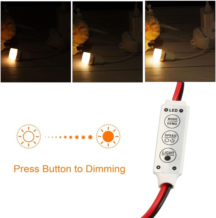 4V-24V Single Led Strip Dimmer Controller LED Blinker