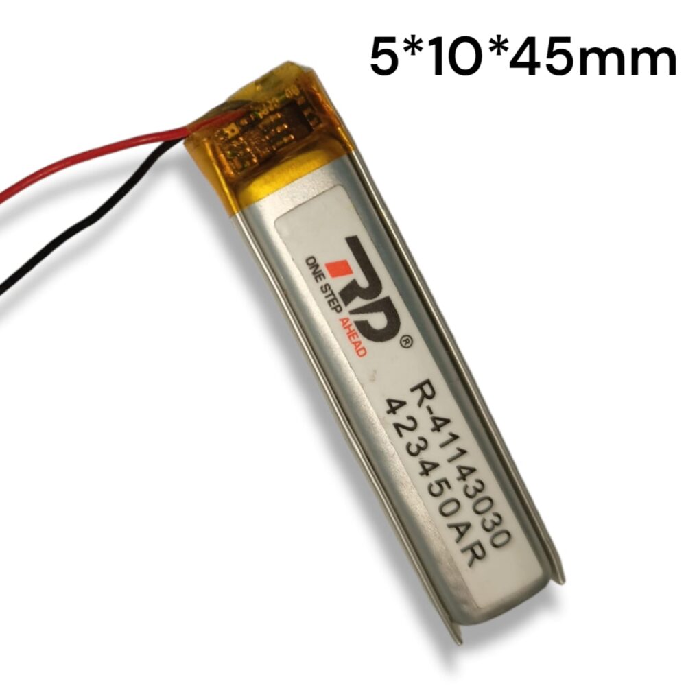 Bluetooth Neckband Battery 5*10*45mm 200Mah ORIGINAL Quality
