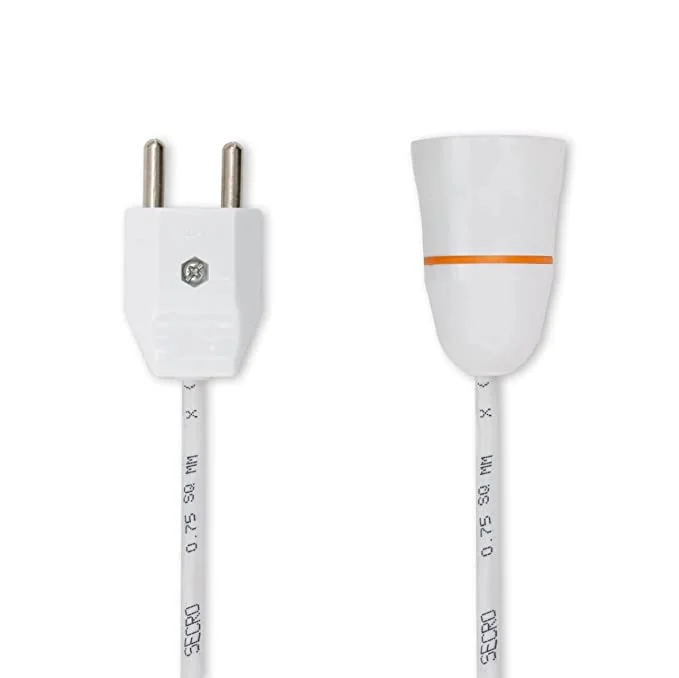 Bulb Holder with Extension Cable, Bulb Holder with Flexible Wire & 2-Pin Plug