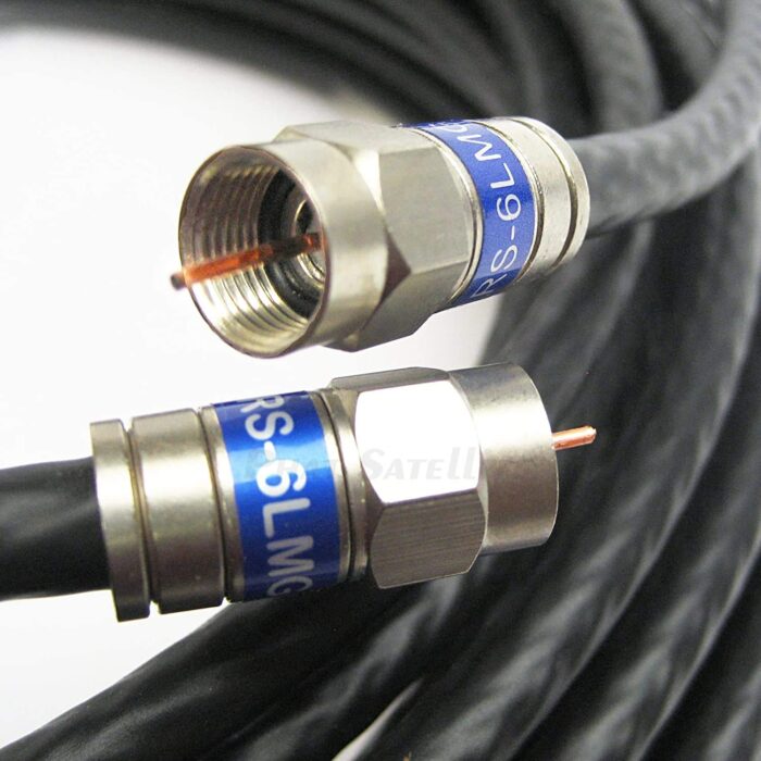 50 Feet DD Free Dish Antenna Cable RG-6 Direct TV Dish Network Digital Cable