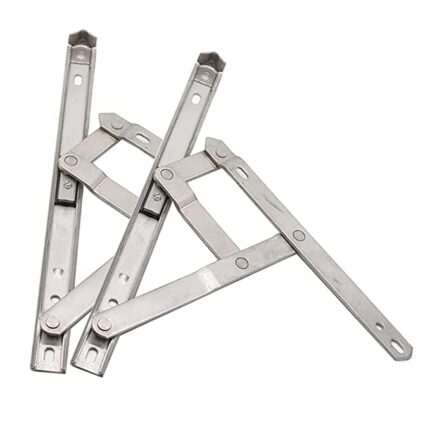 Casement Window Hinges 10-inch Stainless Steel Friction Stay Hinges - 1Pair
