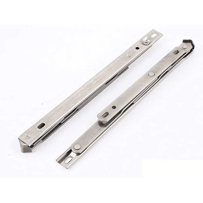 Casement Window Hinges 10-inch Stainless Steel Friction Stay Hinges - 1Pair