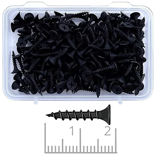 6 x 19 mm Drywall Screw Black 20 Pcs By Licate