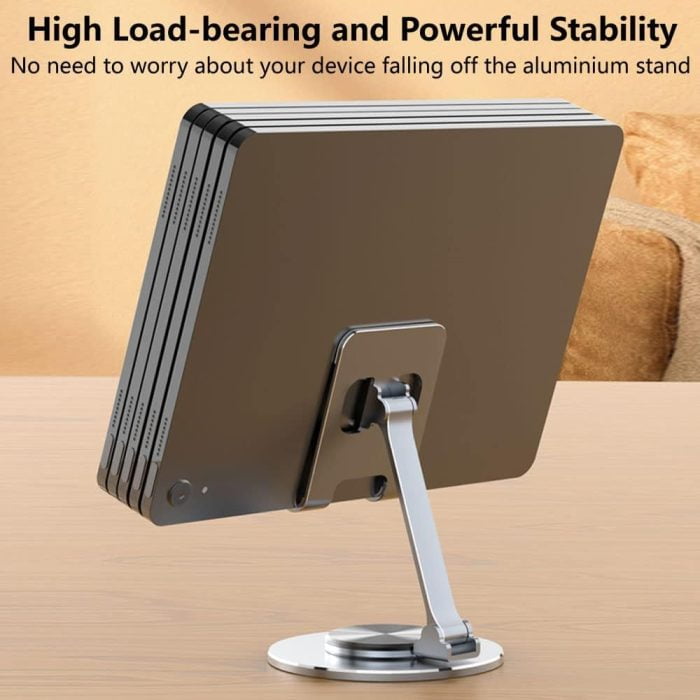 Aluminium Adjustable Mobile Phone Foldable Holder Tabletop Stand