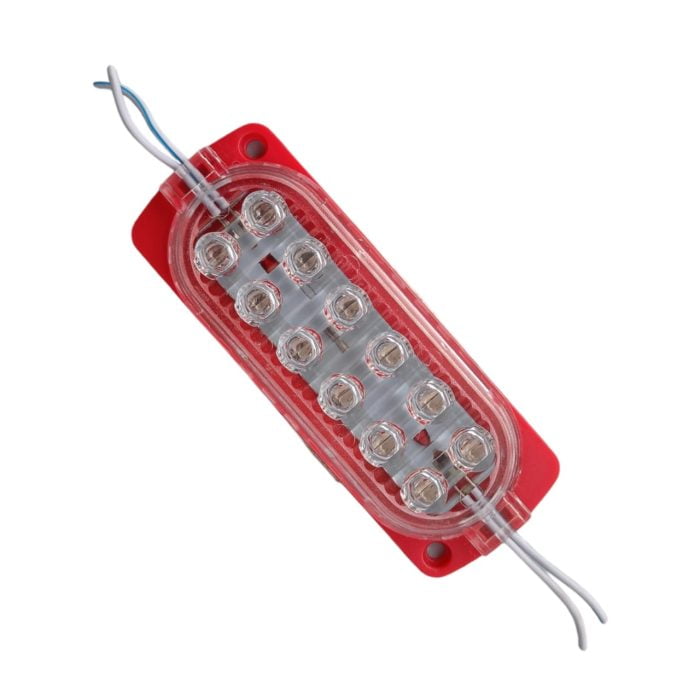 12V 12 Smd Red Waterproof light 1 Pcs By licate