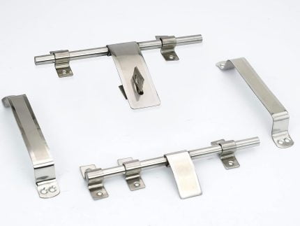 Aldrop Door Kit For Washroom Door Stainless Steel