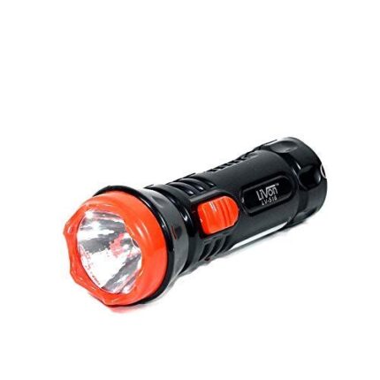 Livon 3W Laser 8 Big SMD Rechargeable Torch Light