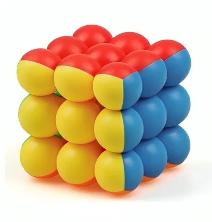 3X3 Speed Boll Cube Puzzle for Kids & Adults High Quality