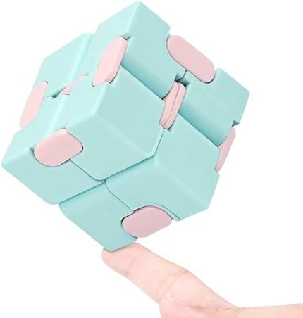 Infinity Cube Fidget Toy Stress Relieving Fidgeting Game for Kids and Adults