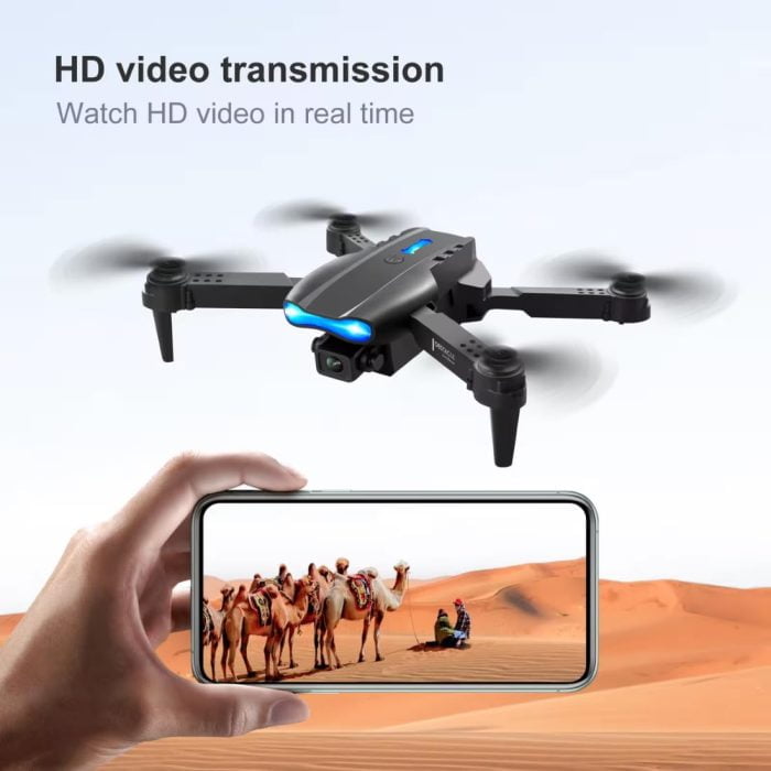 E99 Drone with 1080P Camera 2 Batteries