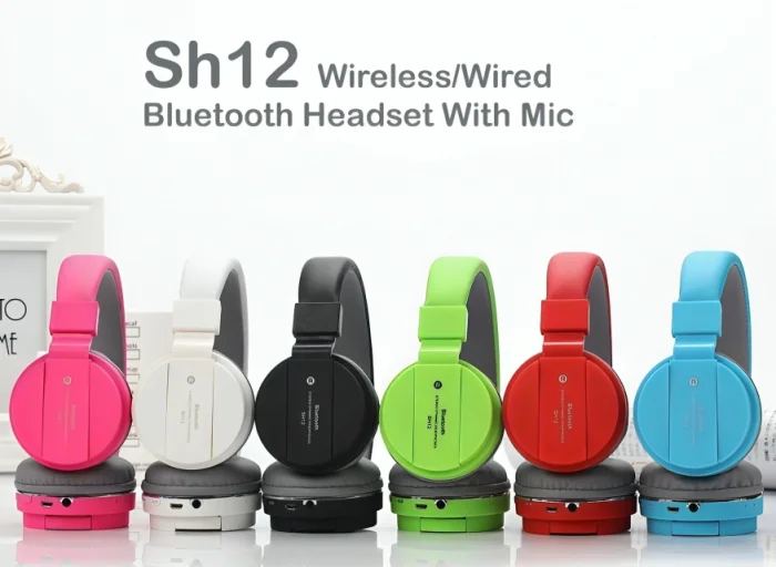 SH12 Wireless Bluetooth Headphone