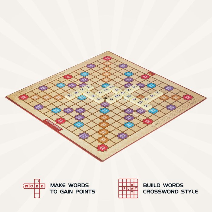 Crossword Board Game For Kids And Adults