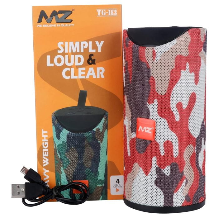 MZ TG 113 10 Watt Portable Bluetooth Speaker