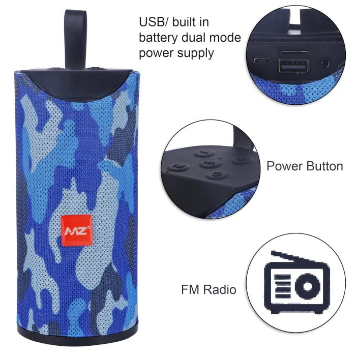 MZ TG 113 10 Watt Portable Bluetooth Speaker