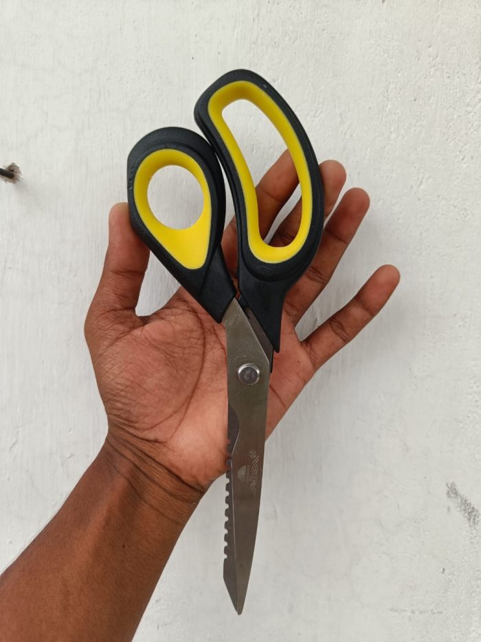 9.5 Inch Stainless Steel Scissor for Offices, Crafts, Kitchen, Tailoring And Hair Cutting Multipurpose Scissor