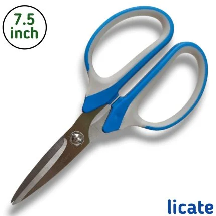 7.5 Inch Stainless Steel Scissor for Offices, Crafts, Kitchen, Tailoring & Hair Cutting Multipurpose Scissor