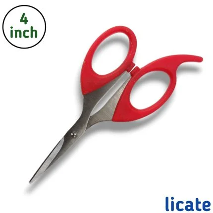 4 Inch Stainless Steel Scissor for Offices, Crafts, Kitchen, Tailoring And Hair Cutting Multipurpose Scissor