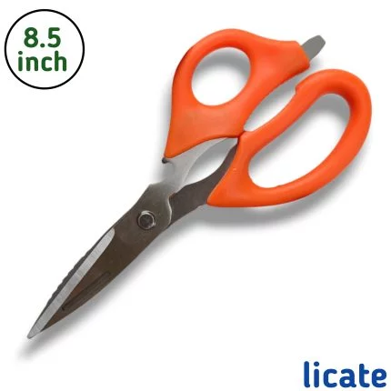 8.5 Inch Stainless Steel Scissor for Offices, Crafts, Kitchen, Tailoring And Hair Cutting Multipurpose Scissor