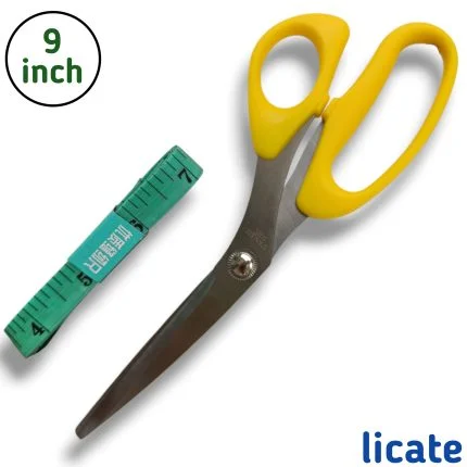 9 Inch Stainless Steel Scissor for Offices, Crafts, Kitchen, Tailoring And Hair Cutting Multipurpose Scissor