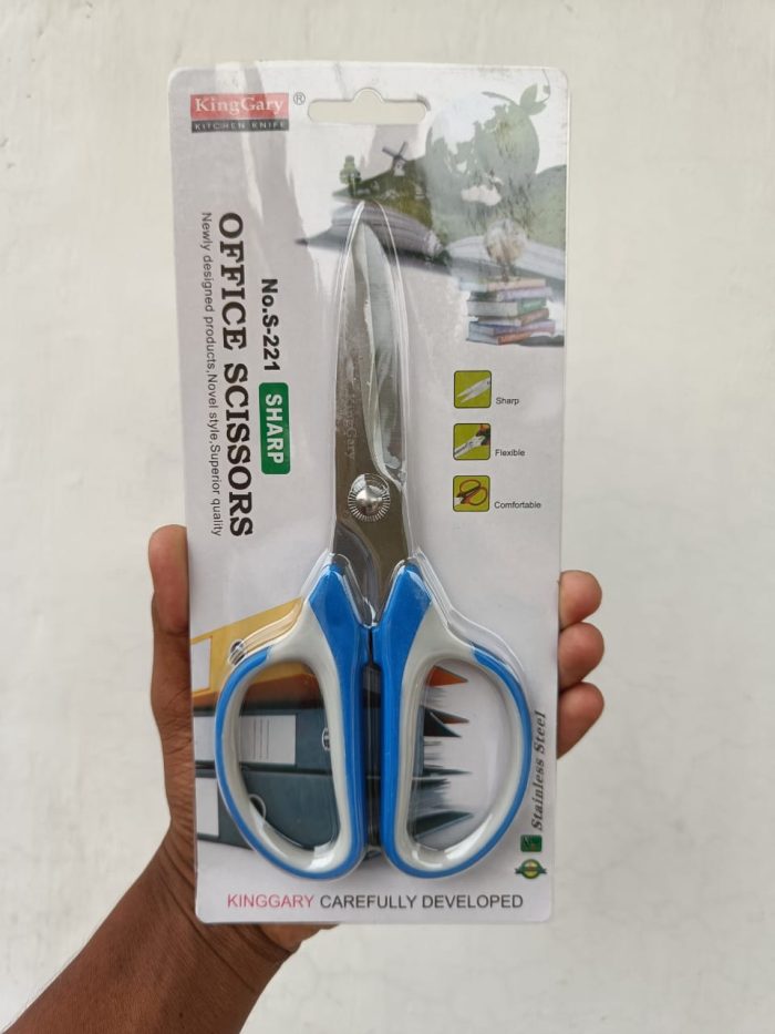 7.5 Inch Stainless Steel Scissor for Offices, Crafts, Kitchen, Tailoring & Hair Cutting Multipurpose Scissor