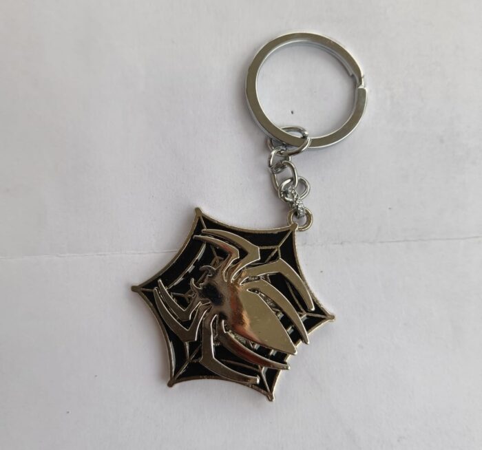 Avengers Metal Spider Logo Rotating Keychain Locket