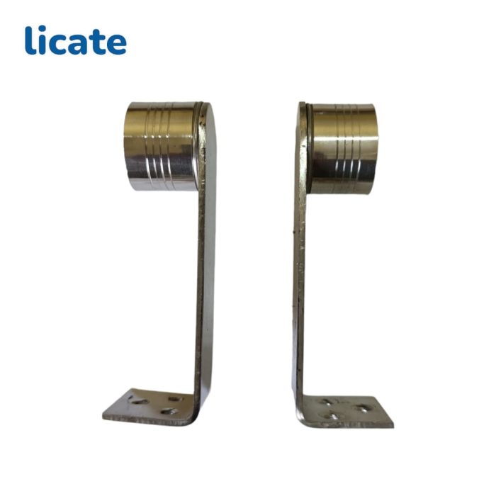 Stainless Steel Heavy Curtain Brackets Holder For Door And Window 1 Inch Rod For Parda Holder