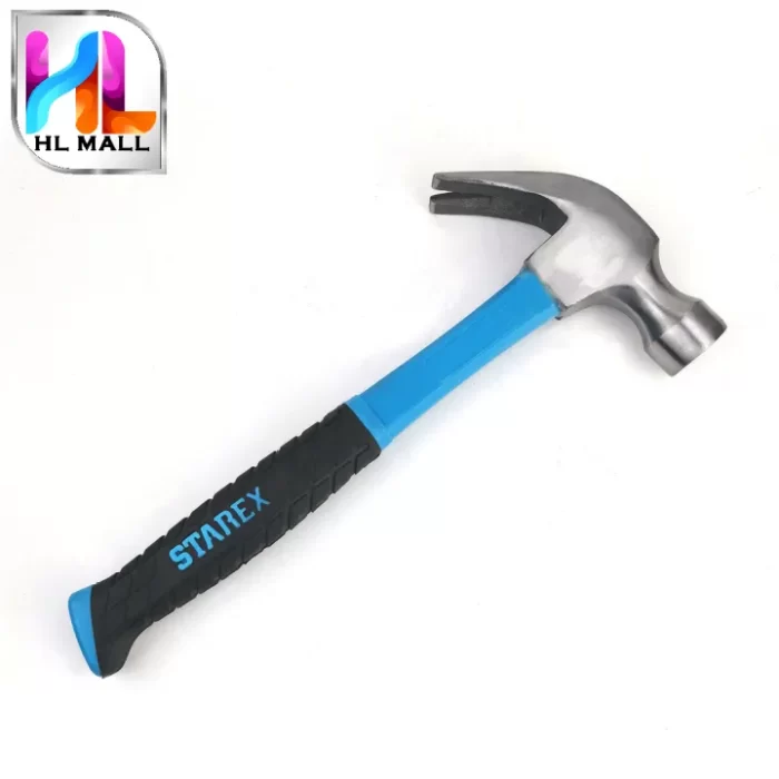 JAPANESE SILVER BLACK FOX MAGNETIC HAMMER WITH BUILT IN NAIL HOLDER