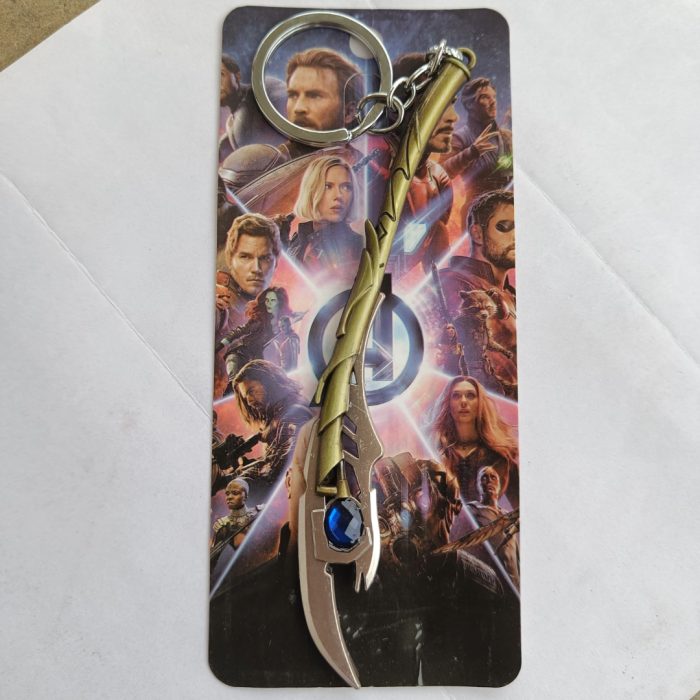 Avengers Loki Katana Scepter Keychain Locket