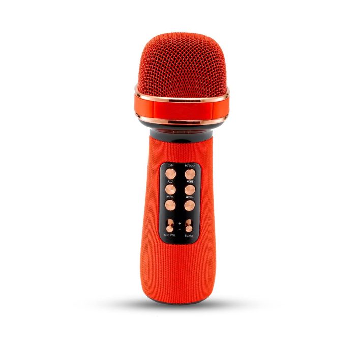 Singing Mike Wireless Bluetooth Rechargeable Karaoke Speaker