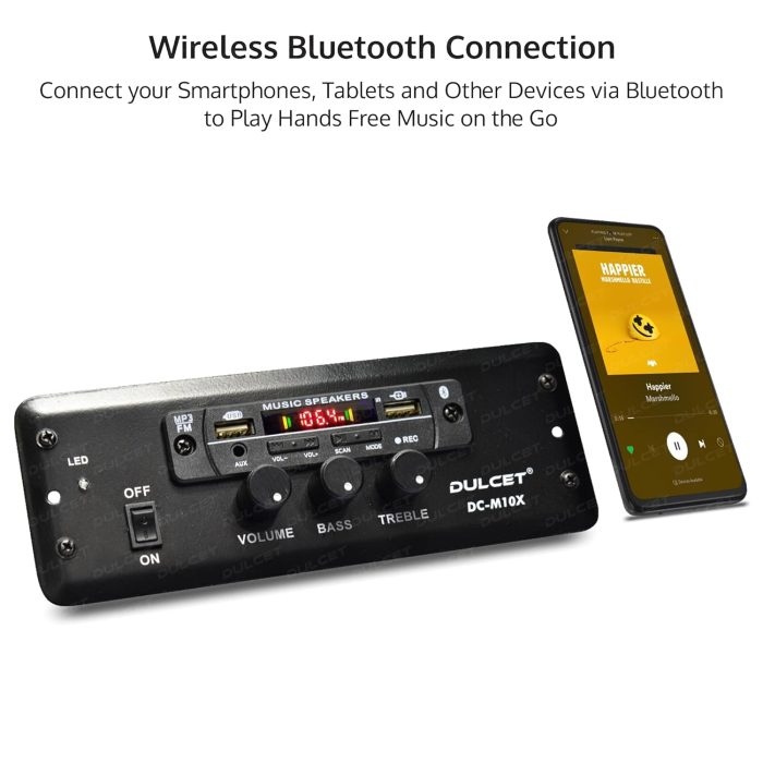 Dulcet High Power Mini Mp3 Player For Car DC-M10X